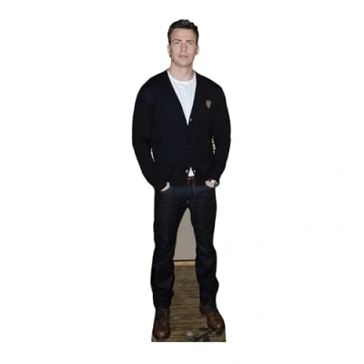 Abbildung von Partyrama Chris Evans in Lebensgröße 183 cm