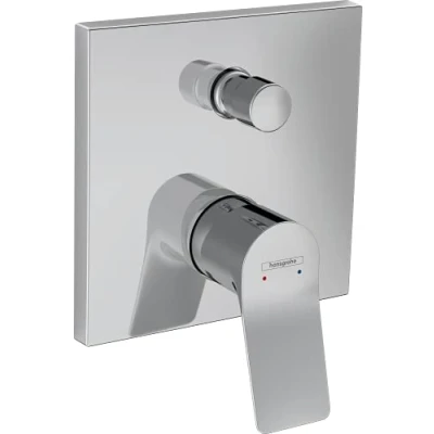 Abbildung von hansgrohe Wannenmischeinheit &quot;Vivenis&quot;, Unterputz mit Sicherungskombination für iBox universal