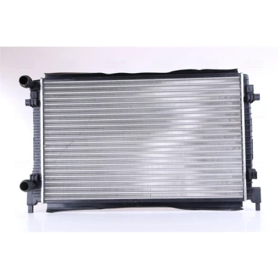 Abbildung von NISSENS 65327 Kühler, Motorkühlung Aluminium 650 415 23 Kühlrippen mechanisch gefügt VOLKSWAGEN: Golf 7 Schrägheck, Variant, Sportsvan