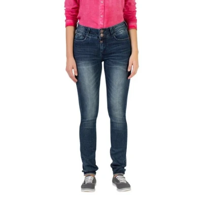 Abbildung von Timezone Damen Enya Womenshape Slim Jeans, Blau (Blue Patriot Wash 3624), W26/L34