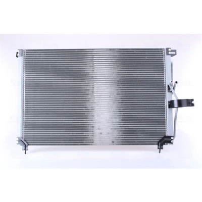 Abbildung von NISSENS 94232 Klimakondensator ohne Trockner Aluminium 665 R 134a OPEL: Omega B Limousine, Caravan