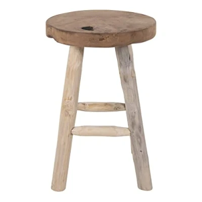 Abbildung von House Nordic Teakholz Hocker Badia 45 cm