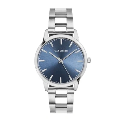 Abbildung von Carlheim Men&#039;s Watches Carl 4007 Silver Japanese Quartz Movement