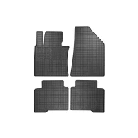 Abbildung von AutoStyle CK RSY02 Fußmattensatz Vollgummi vorne und hinten 4 schwarz