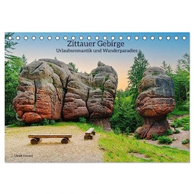 Abbildung von Zittauer Gebirge Urlaubsromantik und Wanderparadies (Tischkalender 2025 DIN A5 quer), CALVENDO Monatskalender
