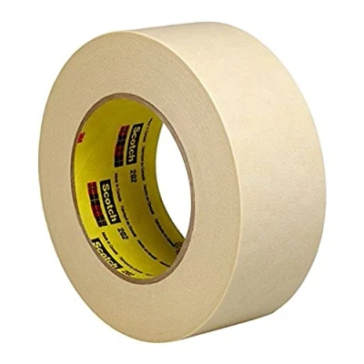 Abbildung von 3M 202 Kreppklebeband, 72 mm x 50 m, Beige (1 er Pack)