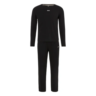 Abbildung von BOSS Pyjama (Set, 2 tlg., teiliges Set mit Pyjamaoberteil &amp; Pyjamahose)