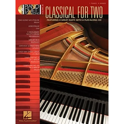 Abbildung von Piano Duet Play Along Volume 28 Classical For Two Pfduet Book/Cd