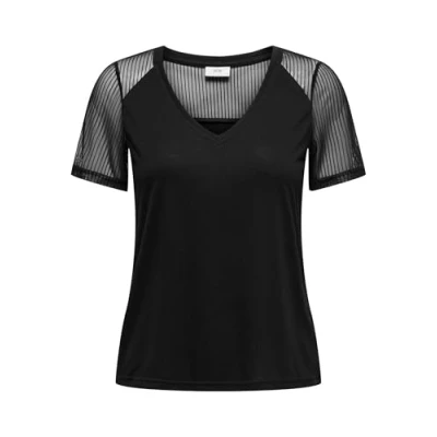 Abbildung von JdY Stinne Damen T Shirt, Schwarz, XS