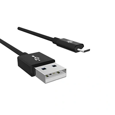 Abbildung von EVOMIND USB Typ C Kabel, 2 m, schnelles Aufladen und Datensynchronisation, Ladekabel, kompatibel mit Samsung Galaxy S20/S10/S9/Note 10/9, PS5/Xbox X/S Controller usw. m Schwarz