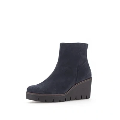 Abbildung von Gabor Keilstiefelette &quot;Gabor Stiefelette Veloursleder&quot;