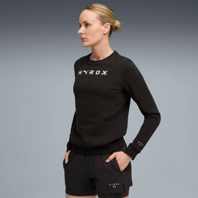Abbildung von Puma x HYROX Heavyweight Rundhalsshirt Damen Black Größe: 3XL