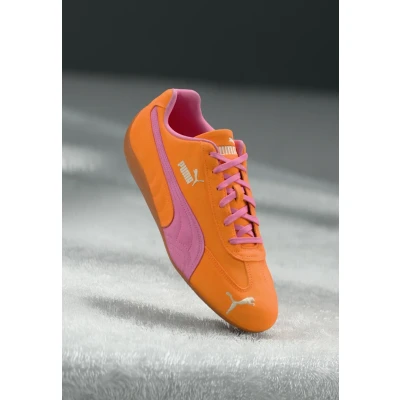 Abbildung von Puma Speedcat OG Sneaker Unisex Schuhe Mit Plain Orange Glo/Poised Pink Größe: 36