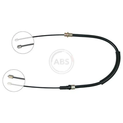 Abbildung von A.B.S. K17097 Handbremsseil 724 Scheibenbremse für Links /Rechtslenker PEUGEOT: 607 Limousine