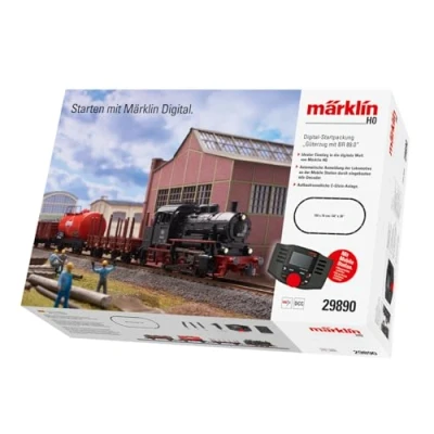 Abbildung von Märklin Modelleisenbahn Startpaket 29890 H0 Digital Startpackung Güterzug mit BR 89.0
