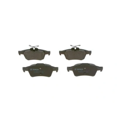 Abbildung von BOSCH 0 986 494 528 Bremsbelagsatz Low Metallic mit Anti Quietsch Blech, Montageanleitung FORD: FOCUS Mk3 Kasten / Kombi, 2 Cabriolet