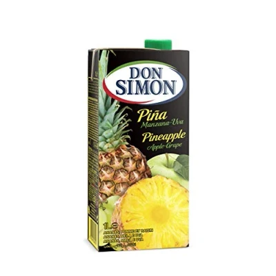 Abbildung von Don Simon Simón Piña Manzana Uva Ananas Apfel Traubensaft