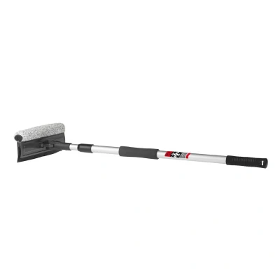 Abbildung von HEYNER XL SuperCleaner Pro 407500 Reinigungsbürste für Autofenster 70 125 mit Schwamm, teleskopierbar
