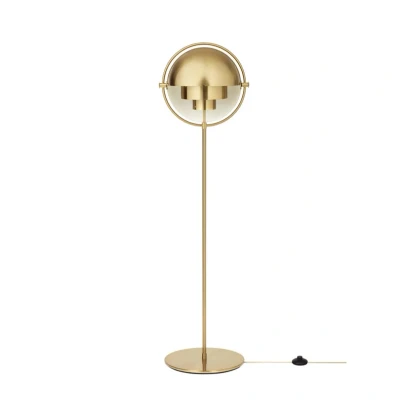 Abbildung von GUBI Stehleuchte Multi Lite, Höhe 148 cm, messing/messing