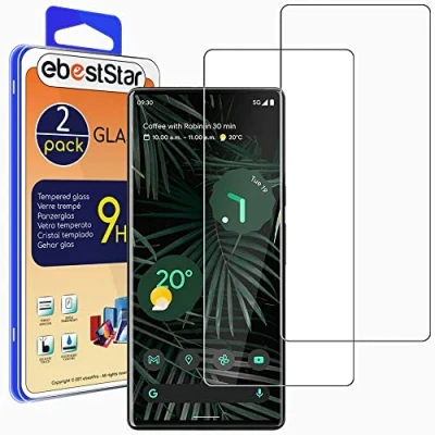 Abbildung von ebestStar {2 Stück) Panzer Schutz Glas für Google Pixel 6 2021, 3D Displayschutz, 9H gehärte Glas, Abgerundete, Blasenfrei