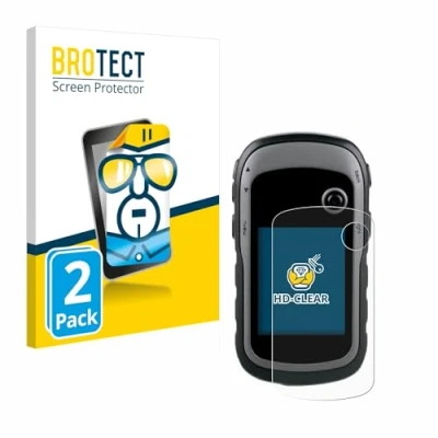 Abbildung von BROTECT (2 Stück Schutzfolie für Garmin eTrex 30x Displayschutz Folie Ultra Klar