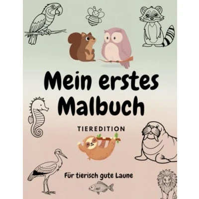 Abbildung von Mein erstes Malbuch: Für tierisch gute Laune