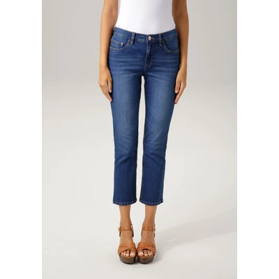 Abbildung von Aniston CASUAL Bootcut Jeans, in trendiger 7/8 Länge