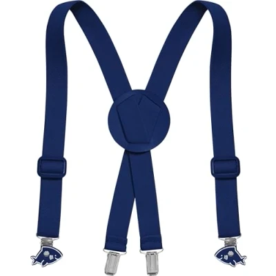 Abbildung von Playshoes Blau Unisex Kinder Hosenträger Hai Elastisch 60