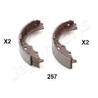 Abbildung von JAPANPARTS GF 257AF Bremsbacken Hinterachse 254mm 52mm