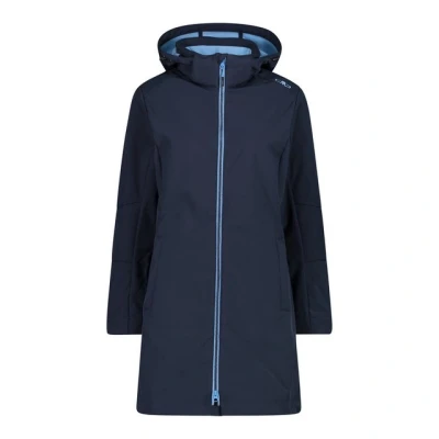 Abbildung von CMP Woman Parka ZIP HOOD Softshelljacke, Damen, Größe: 42, Blue/skylight