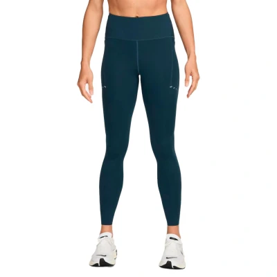 Abbildung von Nike Performance Swift 7/8 Tights, Damen, Größe: Medium, Armory navy/reflective silver