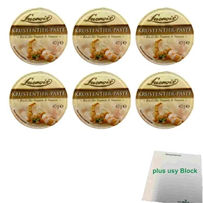 Abbildung von Lacroix Krustentier Paste 6er Pack (6x40g Becher) + usy Block