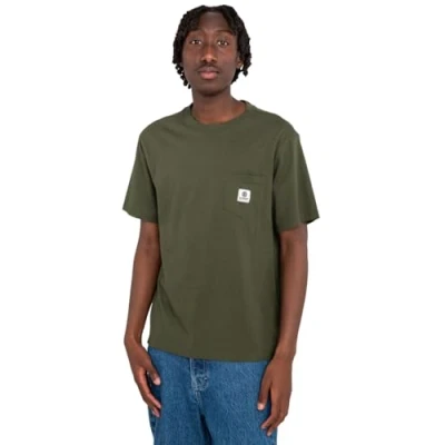Abbildung von Element Basic Pocket Tshirt basic, Herren, Größe: XS, Olive