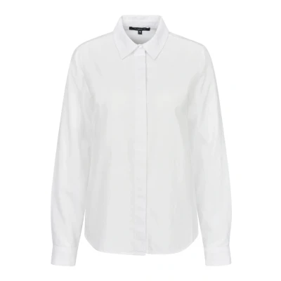 Abbildung von Bugatti Hemdbluse 10weiß, Damen, Größe: 38, 10 weiß