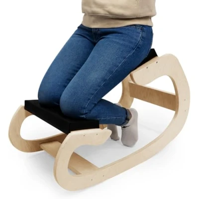 Abbildung von CAWI Ergonomischer Kniestuhl und Schaukelstuhl Verbessern Sie Ihre Haltung zu Hause im Büro