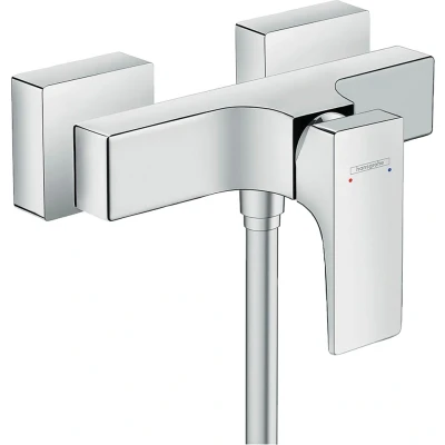 Abbildung von hansgrohe Duscharmatur &quot;Metropol&quot;, Aufputz mit Hebelgriff