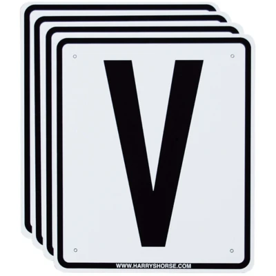 Abbildung von Harry&#039;s Horse Backplatten, V, S, R, P. One Size Weiss
