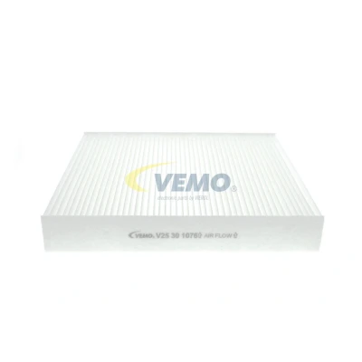 Abbildung von VEMO Original Quality V25 30 1076 Innenraumfilter Partikelfilter 235 210 35 Papier FORD: MONDEO 4 Turnier, Focus 3 2 Schrägheck