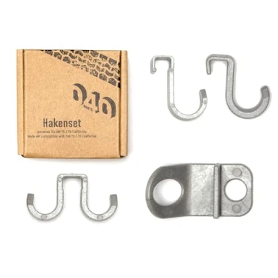 Abbildung von mixcover 040 Parts robustes 4er Hakenset für deinen Schrank im VW T5 T6 T6.1 California