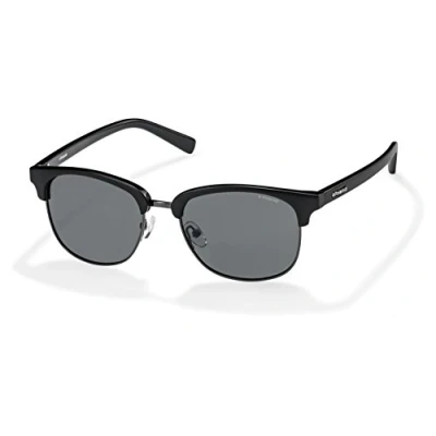 Abbildung von Polaroid Herren Pld 1012/S Y2 Cvl 54 Sonnenbrille, Schwarz (Dkruth Black/Grey), EU