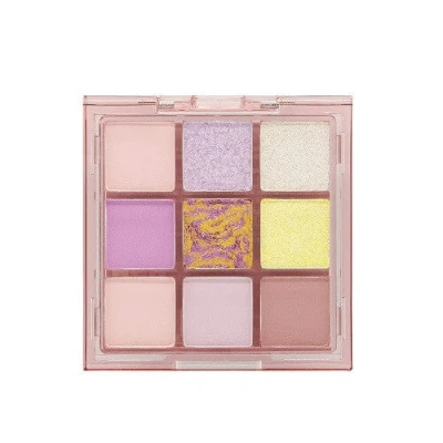 Abbildung von W7 Soft Hues Pressed Pigment Lidschatten Palette Rose Quartz