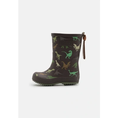 Abbildung von Bisgaard Basic BOOT Unisex Gummistiefel für Kinder, Größe: 36, Brown dino Schuhe