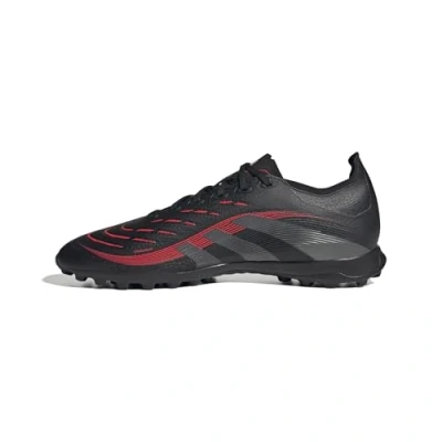 Abbildung von adidas Unisex Predator League Turf Football Boots Fußballschuhe, Core Black/Grey Four/Lucid Red, 42 EU