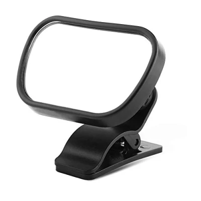 Abbildung von Rückspiegel Babyspiegel Baby Autospiegel Mit Saugnapf Clip Schwarz