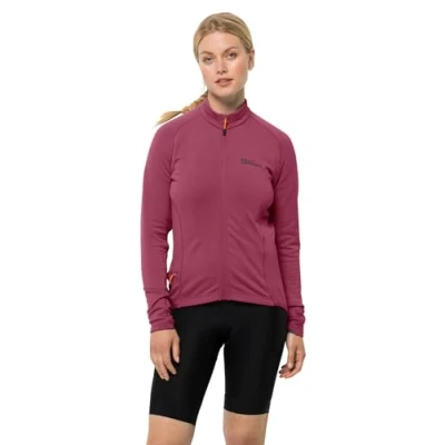 Abbildung von Jack Wolfskin Morobbia Light Laufjacke, Damen, Größe: Medium, Sangria red