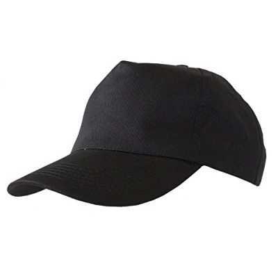 Abbildung von Baseballkappe, Schwarz