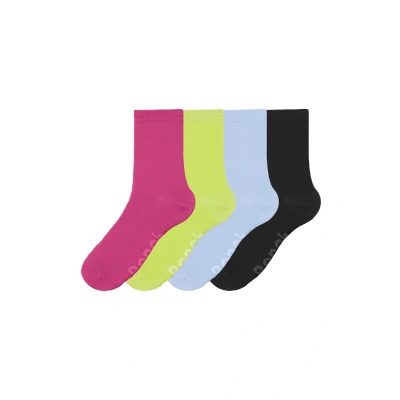 Abbildung von Bench. Basicsocken, (Dose, 4 Paar), mit farbigen Innenbündchen