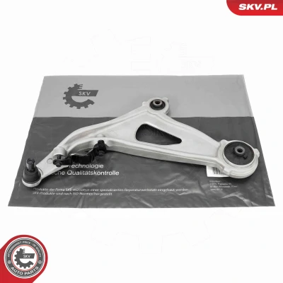 Abbildung von ESEN SKV 69SKV369 Querlenker mit Gummilager, Kugelgelenken, ohne Lager Vorderachse unten, links Aluminium 20mm