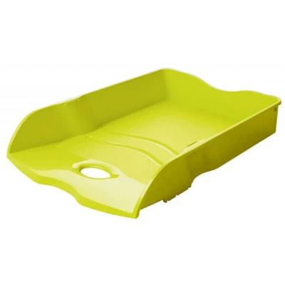 Abbildung von HAN Briefablage Re LOOP, 1 Stück, say yes to 100% recycled, modernes, junges Design für DIN A4/C4 Unterlagen, 10298 950, lemon
