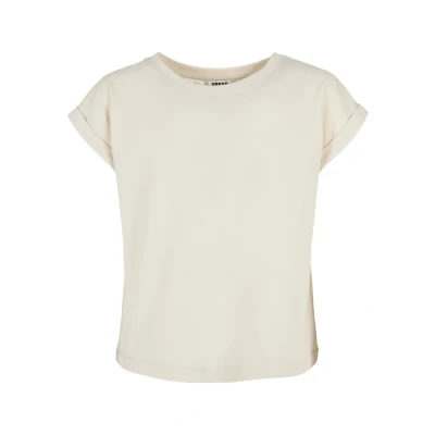 Abbildung von Urban Classics Extended Shoulder Tshirt basic für Kinder, Größe: 110/116, Whitesand